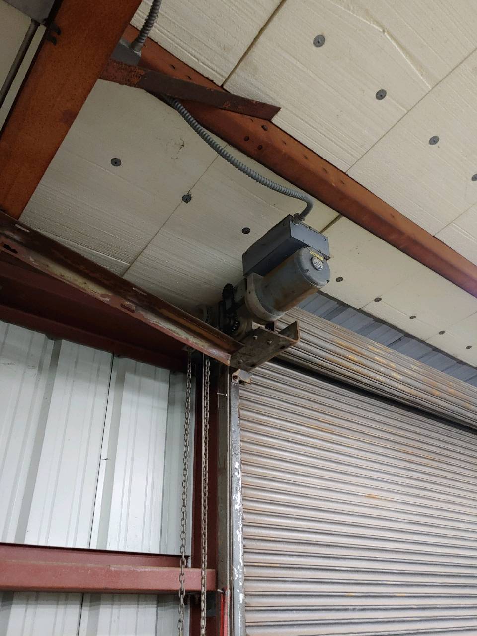 Commercial garage door installation 3